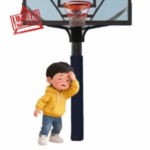 4ft Tall Post Padding Wrap Around Player Protection