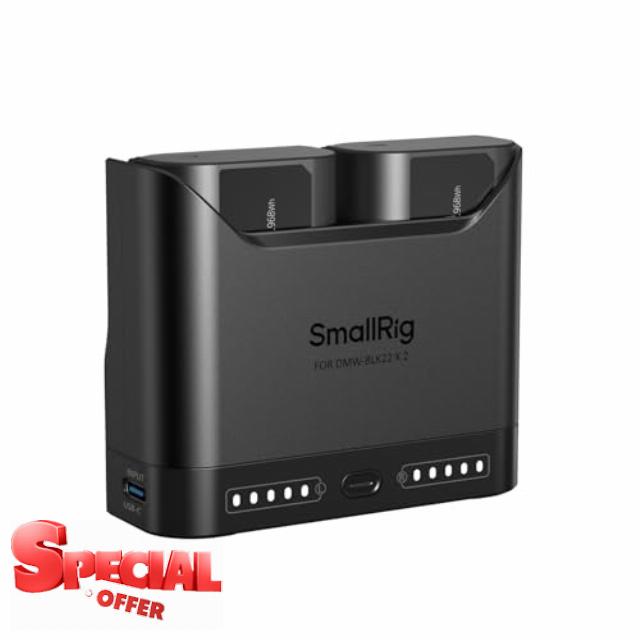 SMALLRIG DMW-BLK22 Camera Battery Set for Panasonic