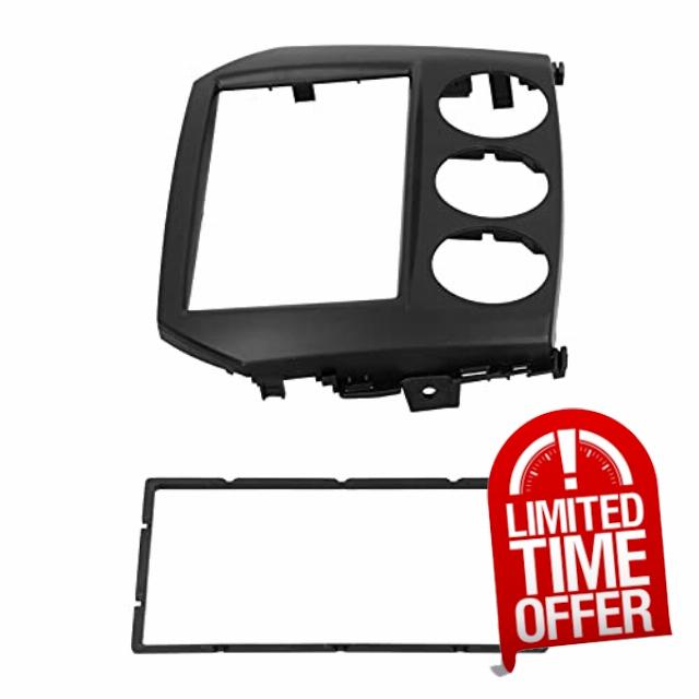 KIMISS MX5 Radio Fascia Frame Replacement MX-5 Miata 2005-2015 - 2Din Stereo Fascia Trim Vehicle Electronics Installatio