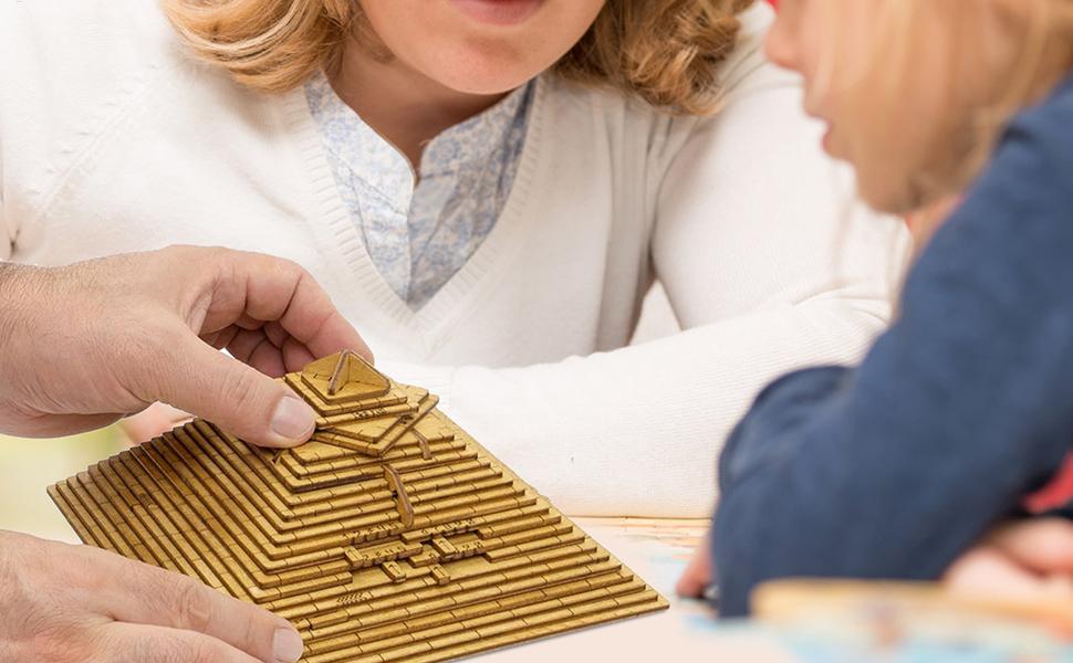 Wooden Brain Teaser Box