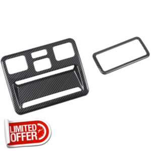 Overhead Reading Light Trim for Ford Puma 2019–2024 (Not Compatible with Panoramic Roof/Sunroof) – 2pcs Interior Dome Lamp Covers for ST、ST-Line