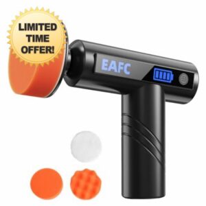 Cordless Car Polisher with 4500mAh Rechargeable Battery