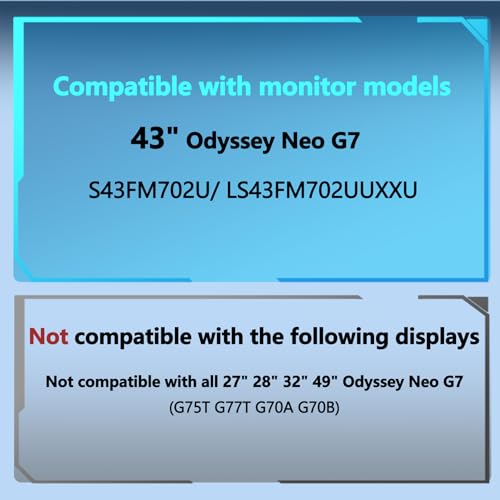 Odyssey Neo G7 Series 4K Monitor (Fits 2023 LS43FM702UNXZA