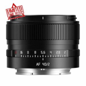 TTARTISAN AF 40mm F2 Camera Lens Full Frame Auto Focus Light Weight Walk-around Lens (for L)
