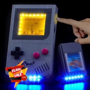 Touch Version Led Light Set Compatible with Lego 72046 Game Boy (No Model)