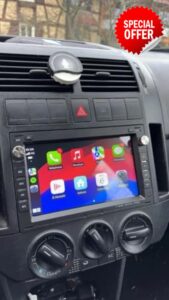 VW Volkswagen MK4 MK3 Golf Polo Stereo Carplay Double Din 32GB+2GB