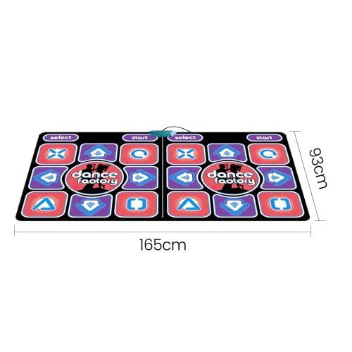 Musical Dance Mat Double User Dance Floor Mat for TV Computer