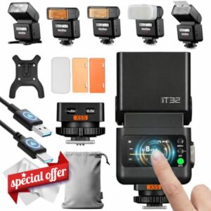Godox iT32 TTL Mini Camera Flash with X5-S Trigger for SONY