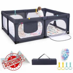 COSTWAY Baby Playpen