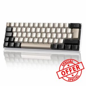 MAGIC-REFINER MK21 60% USB-C Wired Mechanical Gaming Keyboard UK Layout