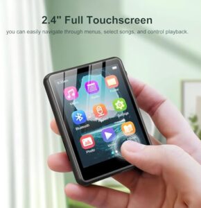 ZAQE 2.4" Full Touch Screen Portable Music Player