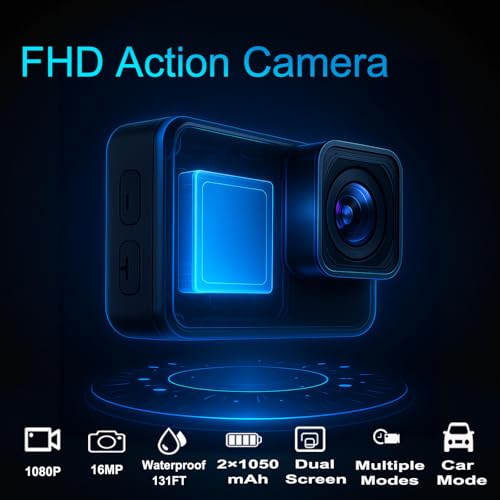 2X Batteries & Multifunctional Accessories Kit for Helmet