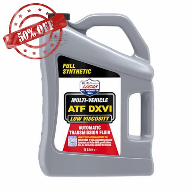 47106 Lucas Oil Synthetic Multi Vehicle ATF DXVI - 5 Litre