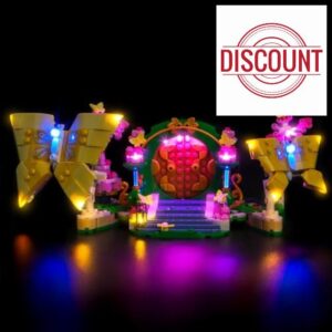 Light kit Compatible with Lego 75688 Wicked Glinda's Wedding Day - No Model Only Light