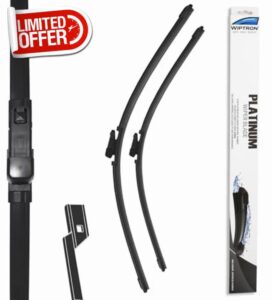 Premium Wiper Blade Set fits: VAUXHALL GRANDLAND X SUV (Jun 2017 to Apr 2022) Durable