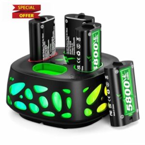 5800mWh Rechargeable Battery for Xbox One/Xbox Series S/X/Xbox One S/X