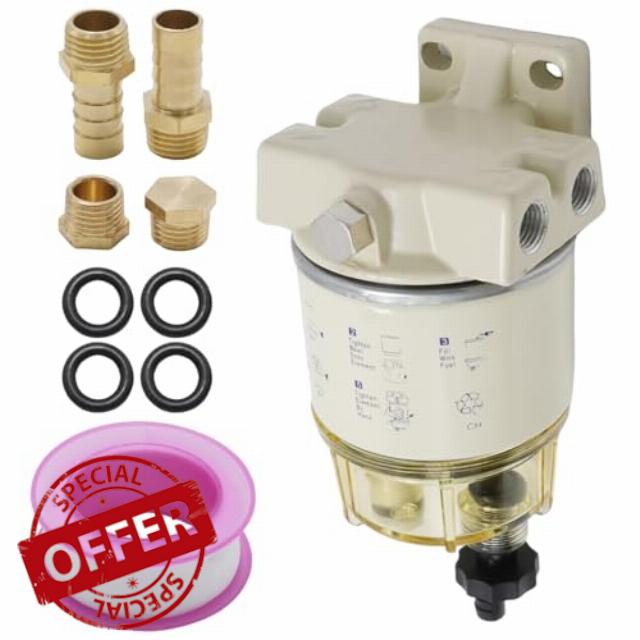 R12T Boat Marine Fuel Filter Water Separator