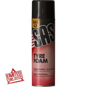 SAS Tyre Foam 500ml SAS43 Pack of 6