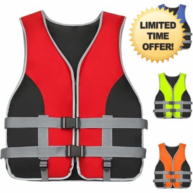 Neoprene Life Jacket for Adults