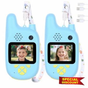 Mafiti Video Walkie Talkies for Kids with Dual Camera