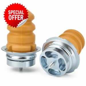 1355891080 Rear Suspension Bump Stop Rear Left and Right Bump Stop Shock Compatible with Citroen Relay Fiat Ducato Peugeot Boxer 2006-2023 Replacement 153422 516697 2650029