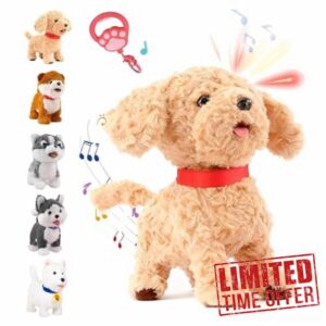 Interactive Electronic Walking & Barking Dog Toy