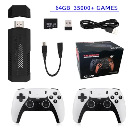 TV Home Plug and Play Console with Builted-in 35000+ Games - 64G