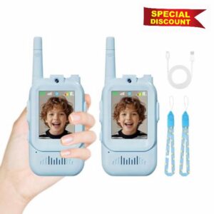 2PCS Video Walkie Talkies for Kids