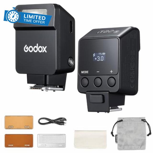 Godox iT22-C Mini TTL Camera Flash for Canon