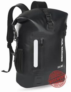 MARCHWAY Roll Top Waterproof Backpack