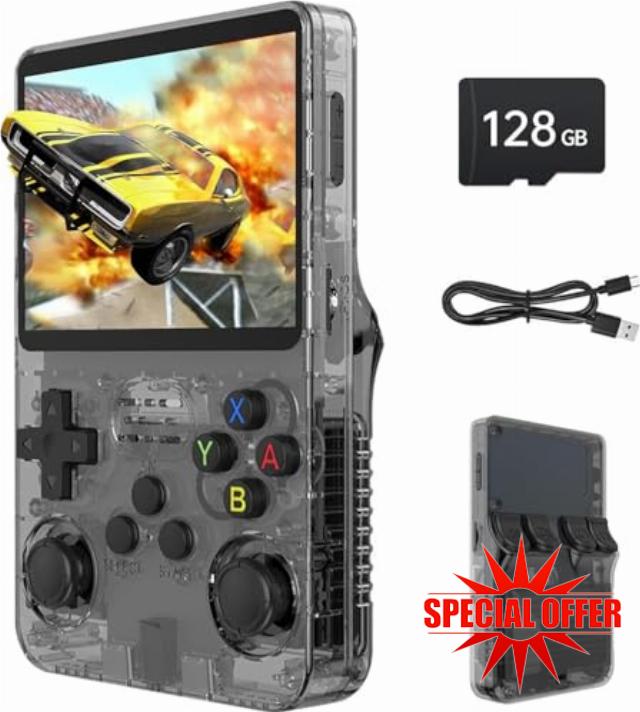 R36S Retro Handheld Game Console