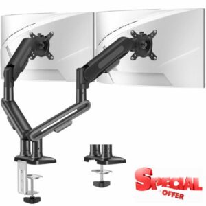 ELIVED Dual Monitor Desk Mount for 13-34 inch Screens
