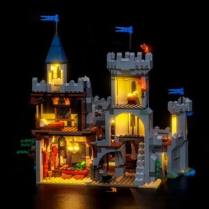 Led Light Set Compatible with Lego 31168 Medieval Horse Knight Castle Led Decoration Lighting Kit Compatible with Lego 3 in 1 31168 Building Blocks Model