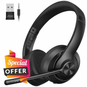 AOC Wireless Headset with Microphone