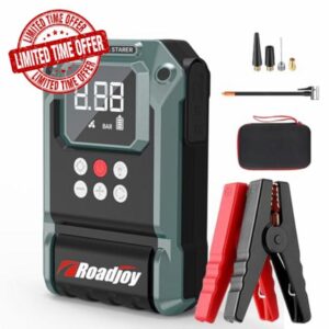 High-Power 4000A Car Jump Starter with 150PSI Air Compressor