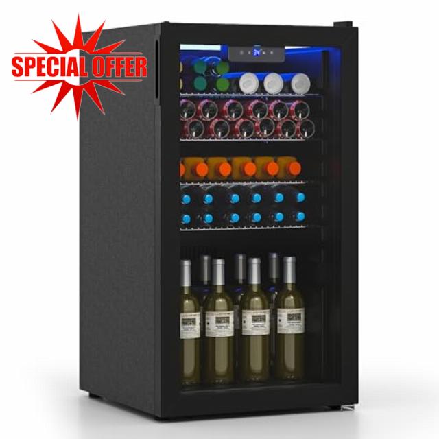 COSTWAY 78L Mini Fridge