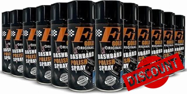Dashboard Shine Silicone Spray: Cleans