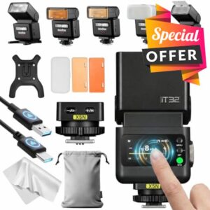 Godox iT32 TTL Mini Camera Flash with X5-N Flash Trigger