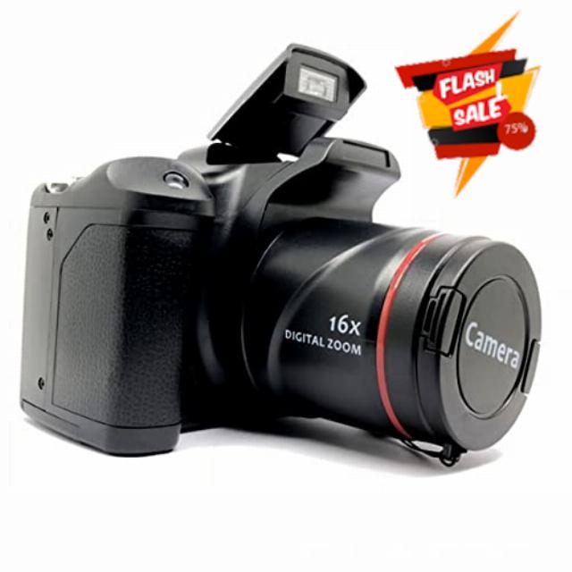 XH05 SLR Digital Camera 2.8 Inch TFT Display 16 Million Pixels Small Household DV 16X Digital Zoom SLR DV Camera