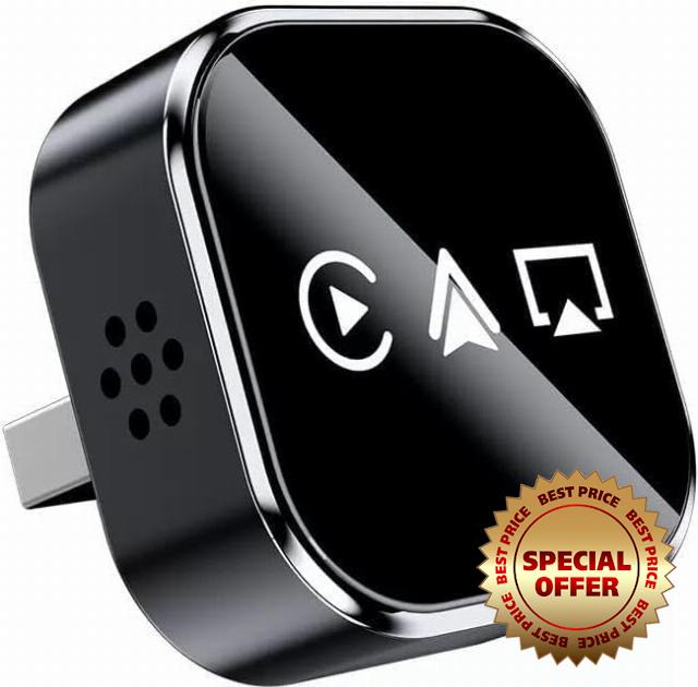 QAT 3-in-1 Wireless CarPlay Adapter