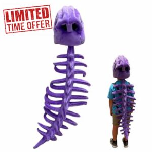 Skeleton Dinosaur Costume | Party Cosplay Clothes with Sound - Holiday Party Costume | for Adults Stage Performance Themed Events Comic Conventions Haunted House Film Making Masquerade School Plays