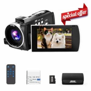 Camcorder Video Camera 4K