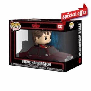 Funko POP! Rides: Stranger Things Season 5 - Steve Harrington - Collectable Vinyl Figure - Gift Idea - Official Merchandise - Toys for Kids & Adults - Fantasy Fans - Model Figure for Collectors