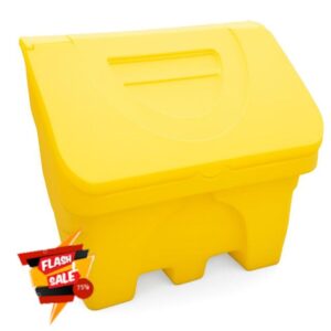 200 Litre Yellow Grit Bin For Driveways