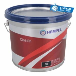 AB Tools Hempel Classic Black Antifoul 2.5L Boat Antifouling Marine Pai