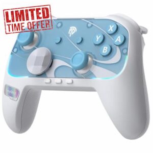 EasySMX S10 Controller for Switch 2/ Switch/PC-One Key Wake-up