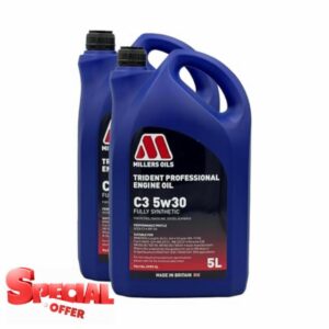 Millers Oils Trident Professional C3 5W-30 5W30 Fully Synth Engine Oil 10 Litres