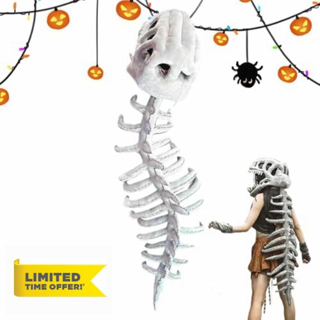 Realistic Dinosaur Skeleton Costume Set