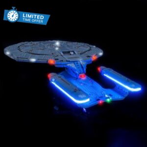 LED Lighting Kit for Lego 10356 Star Trek: U.S.S. Enterprise NCC-1701-D - Custom Lights to Mount
