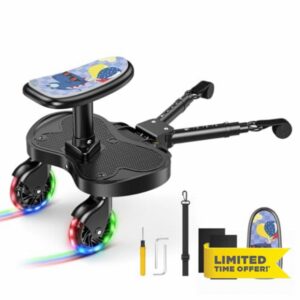 Buggy Board with LED Wheels